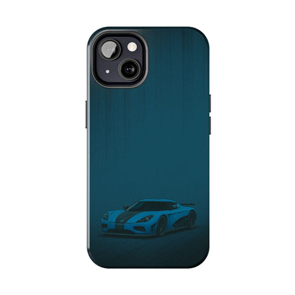 Blue Koenigsegg Agera Phone Case