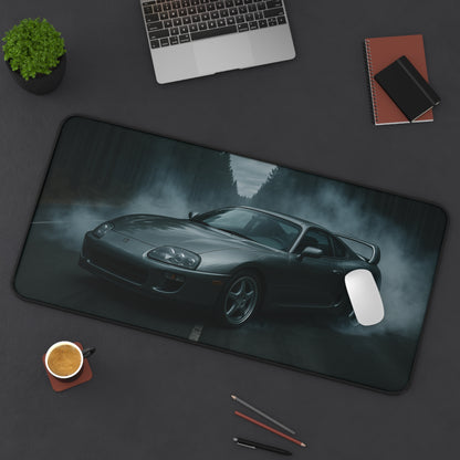 Grey Toyota Supra MK4 Desk Mat