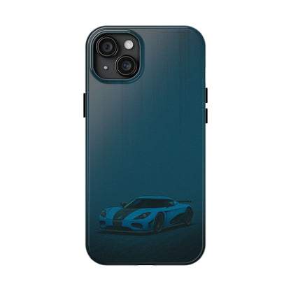 Blue Koenigsegg Agera Phone Case