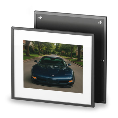 Blue Chevrolet Corvette C5 Poster