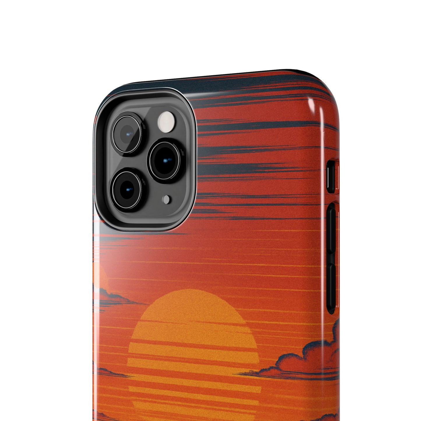 Orange and green Mazda 787B Phone Case