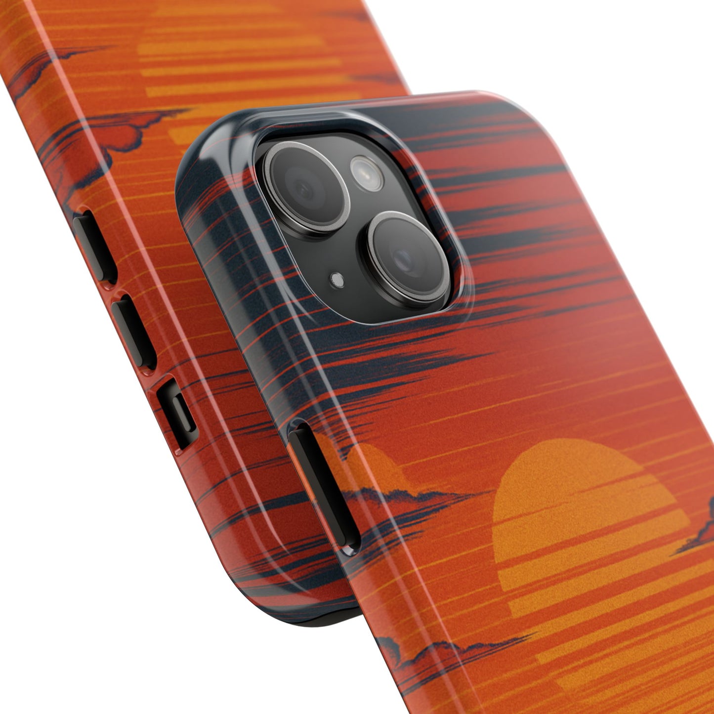 Orange and green Mazda 787B Phone Case