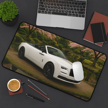 White Rolls Royce Cullinan Desk Mat