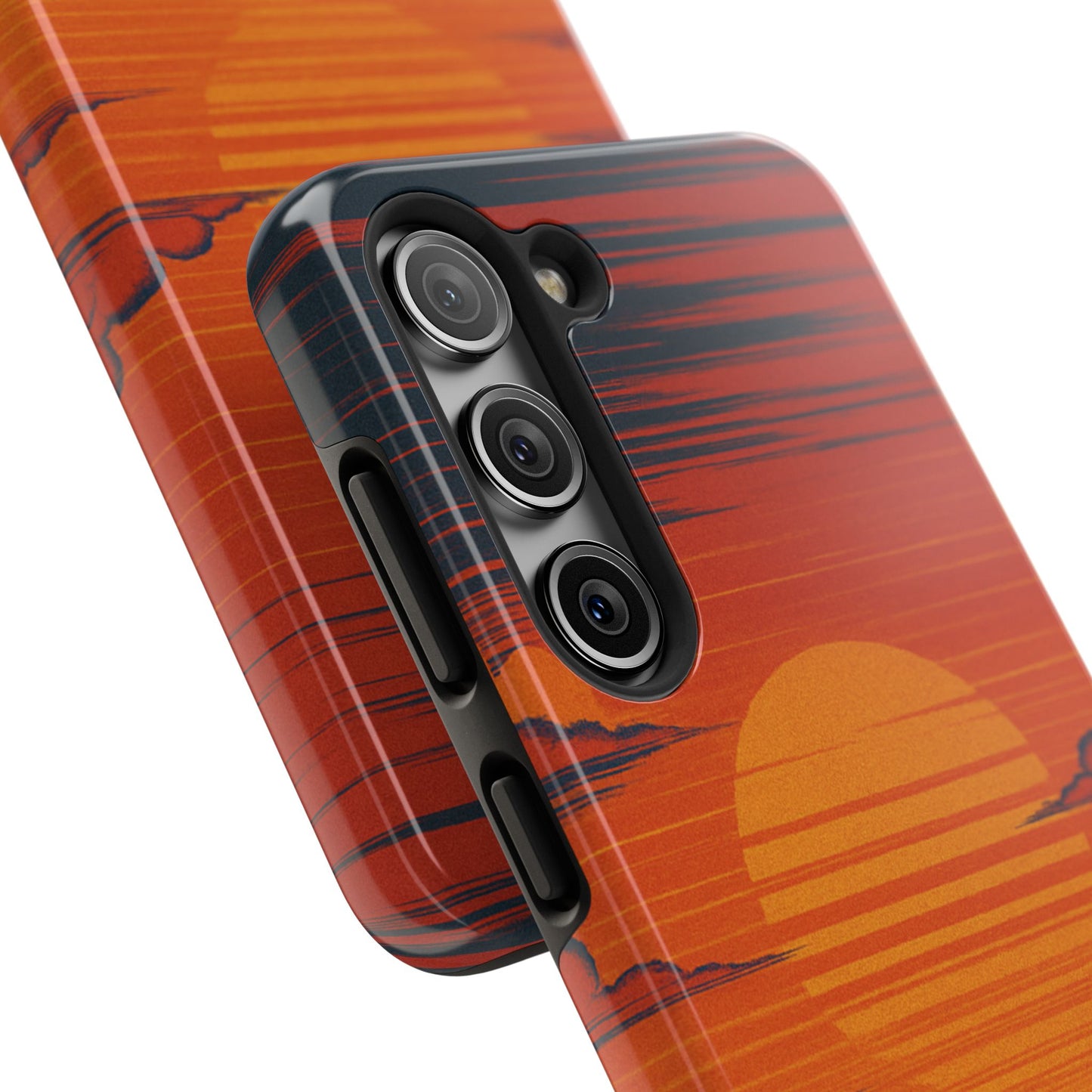 Orange and green Mazda 787B Phone Case