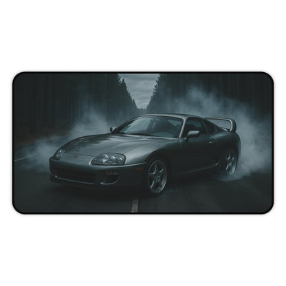 Grey Toyota Supra MK4 Desk Mat