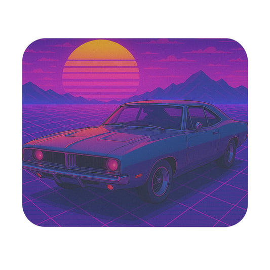 Purple Retro Chevrolet Chevelle Malibu Sport Mouse Pad