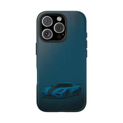 Blue Koenigsegg Agera Phone Case
