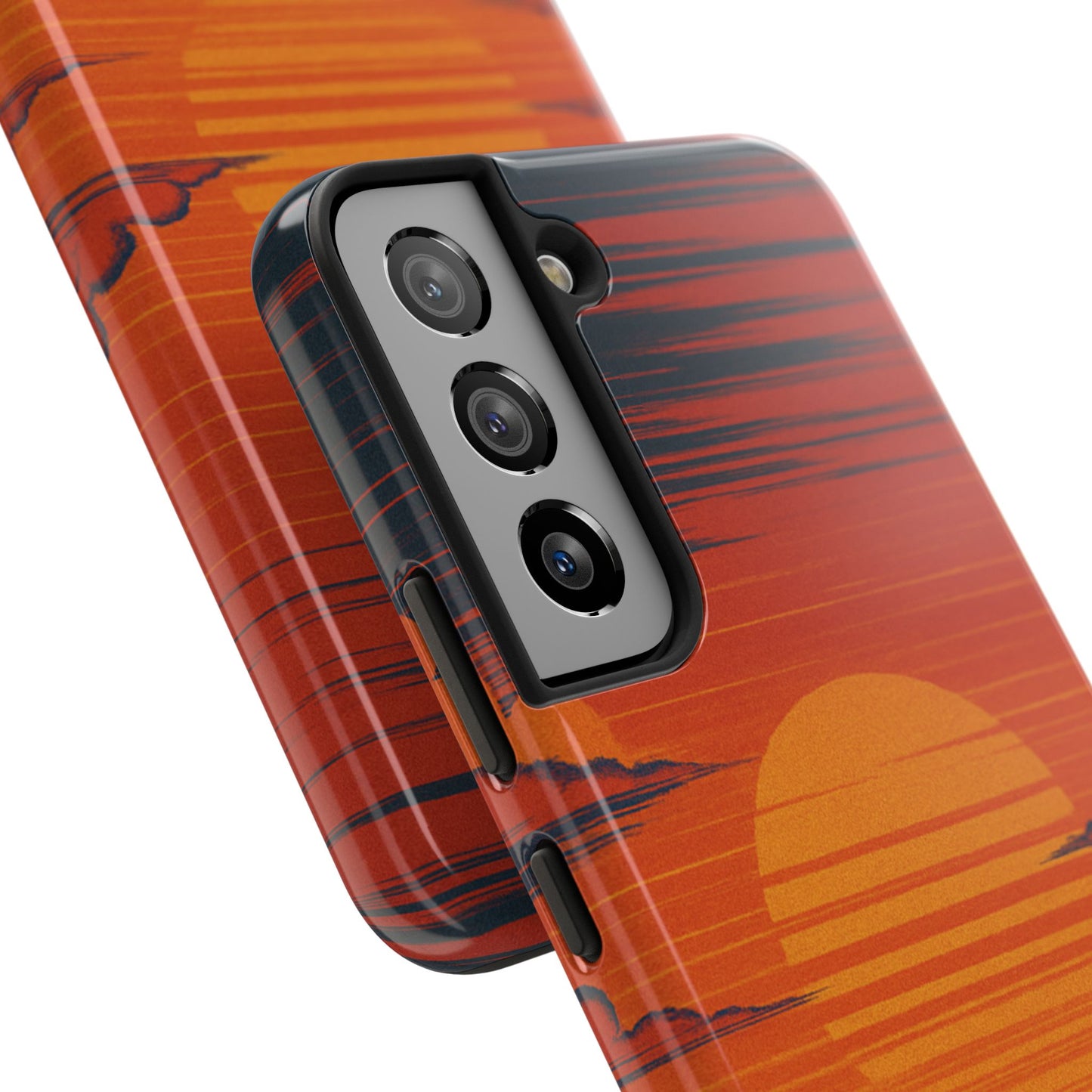 Orange and green Mazda 787B Phone Case