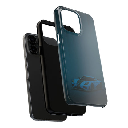 Blue Koenigsegg Agera Phone Case