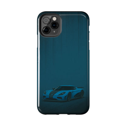 Blue Koenigsegg Agera Phone Case