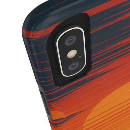 Orange and green Mazda 787B Phone Case