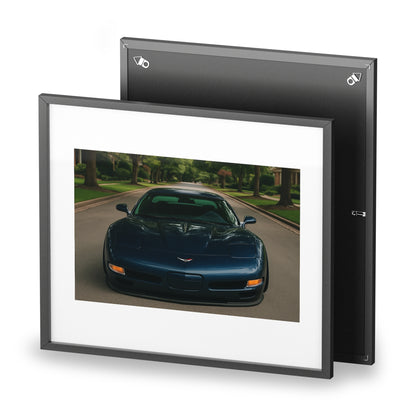 Blue Chevrolet Corvette C5 Poster