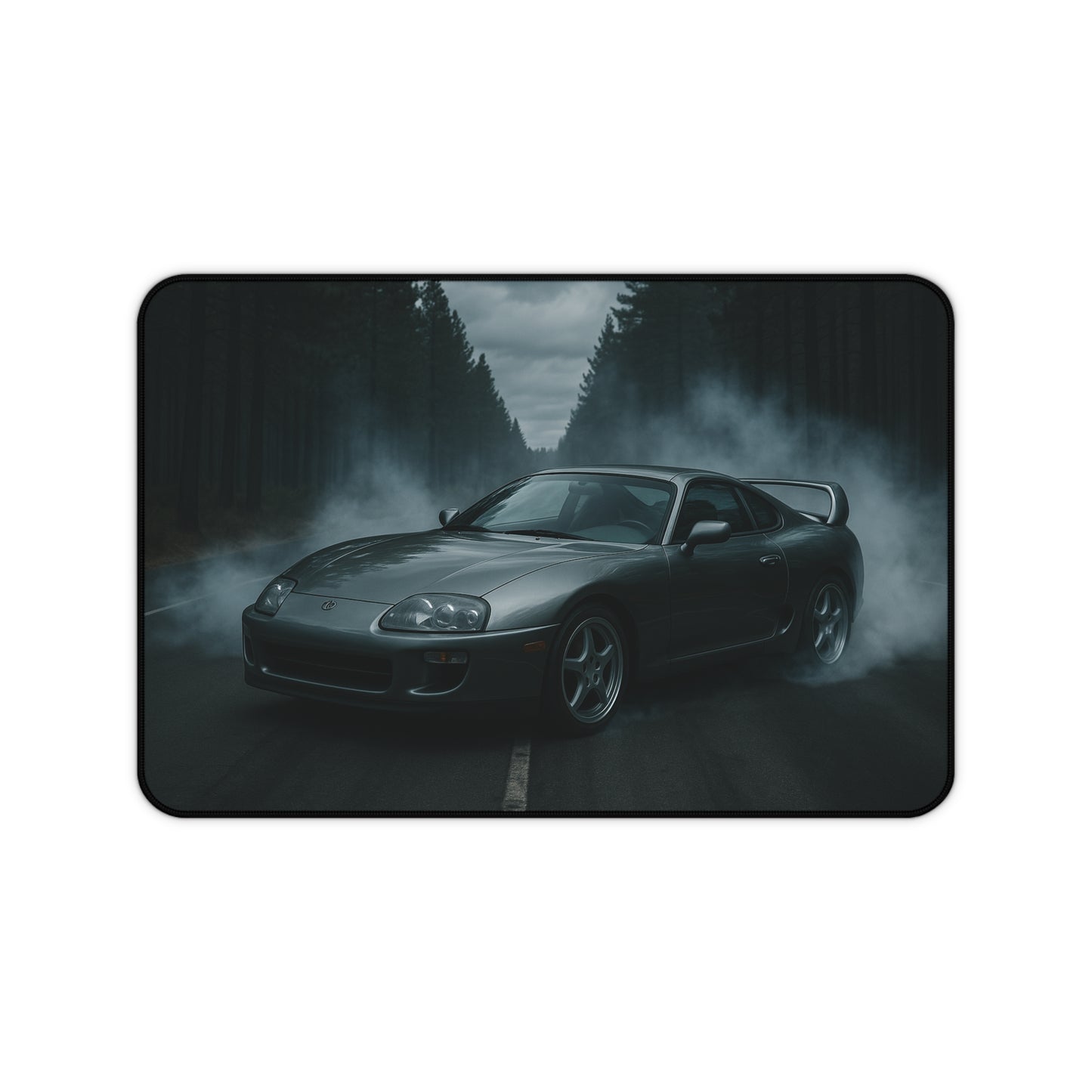 Grey Toyota Supra MK4 Desk Mat