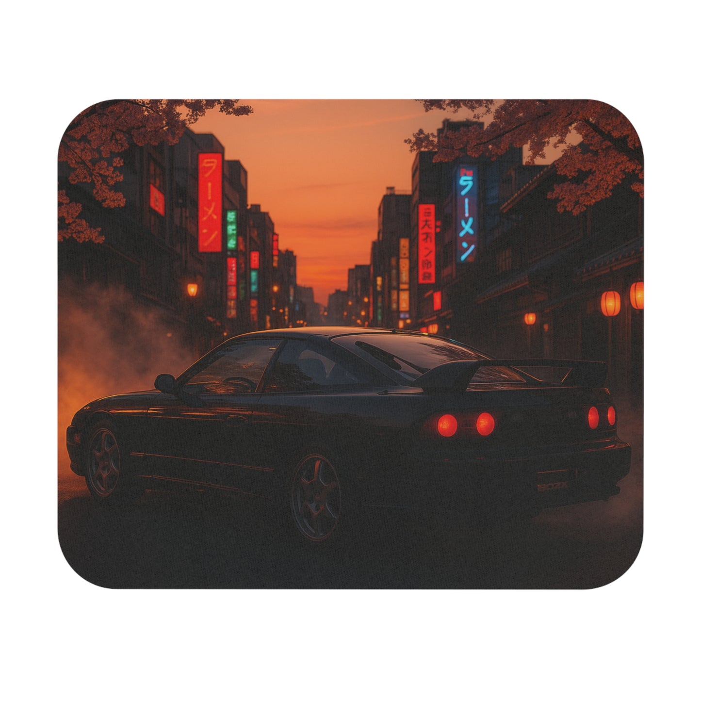 Black Nissan 180sx Mouse Pad