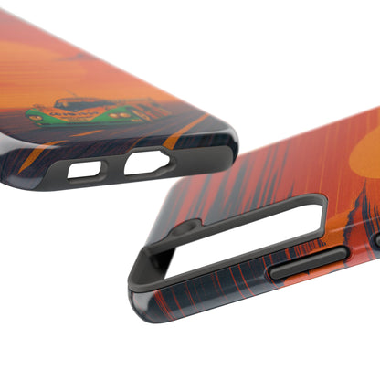 Orange and green Mazda 787B Phone Case