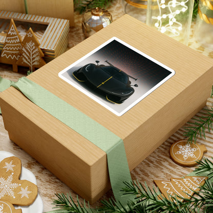 Black Koenigsegg Jesko Kiss Cut Sticker