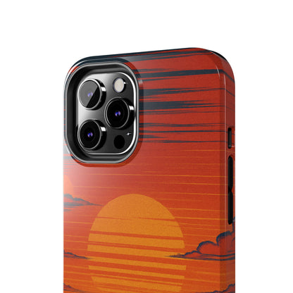 Orange and green Mazda 787B Phone Case