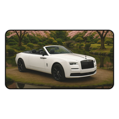 White Rolls Royce Cullinan Desk Mat
