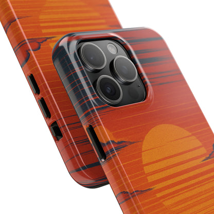 Orange and green Mazda 787B Phone Case