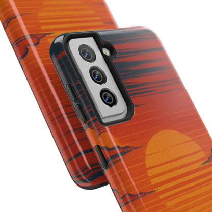 Orange and green Mazda 787B Phone Case