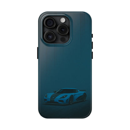 Blue Koenigsegg Agera Phone Case