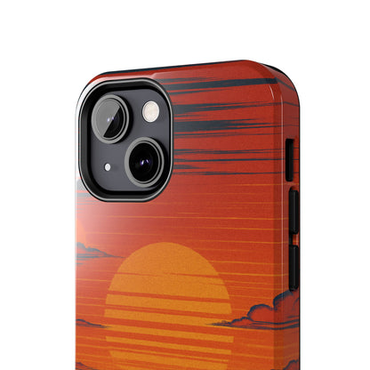 Orange and green Mazda 787B Phone Case